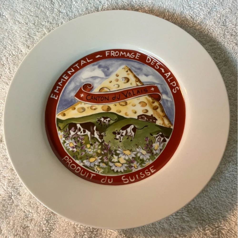 EUC 2 Restoration Hardware Replacement 8” cheese plates